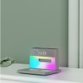  Mobile Phone Wireless Charger Bluetooth Speaker Desktop Colorful Small Table Lamp